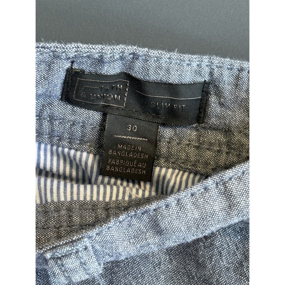 14th and‎ Union Shorts Men's Size 30 Slim Fit  Cotton Chinos - Picture 5 of 7